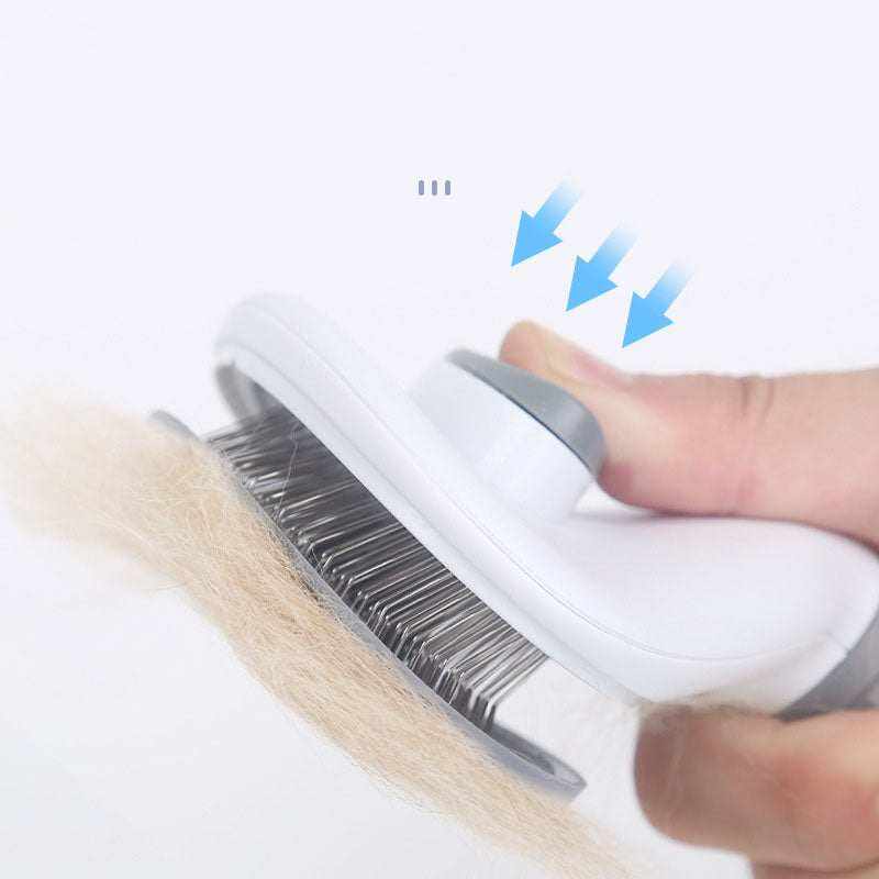 Brosse One-Click pour Élimination des Poils - Pour Chat & Chien