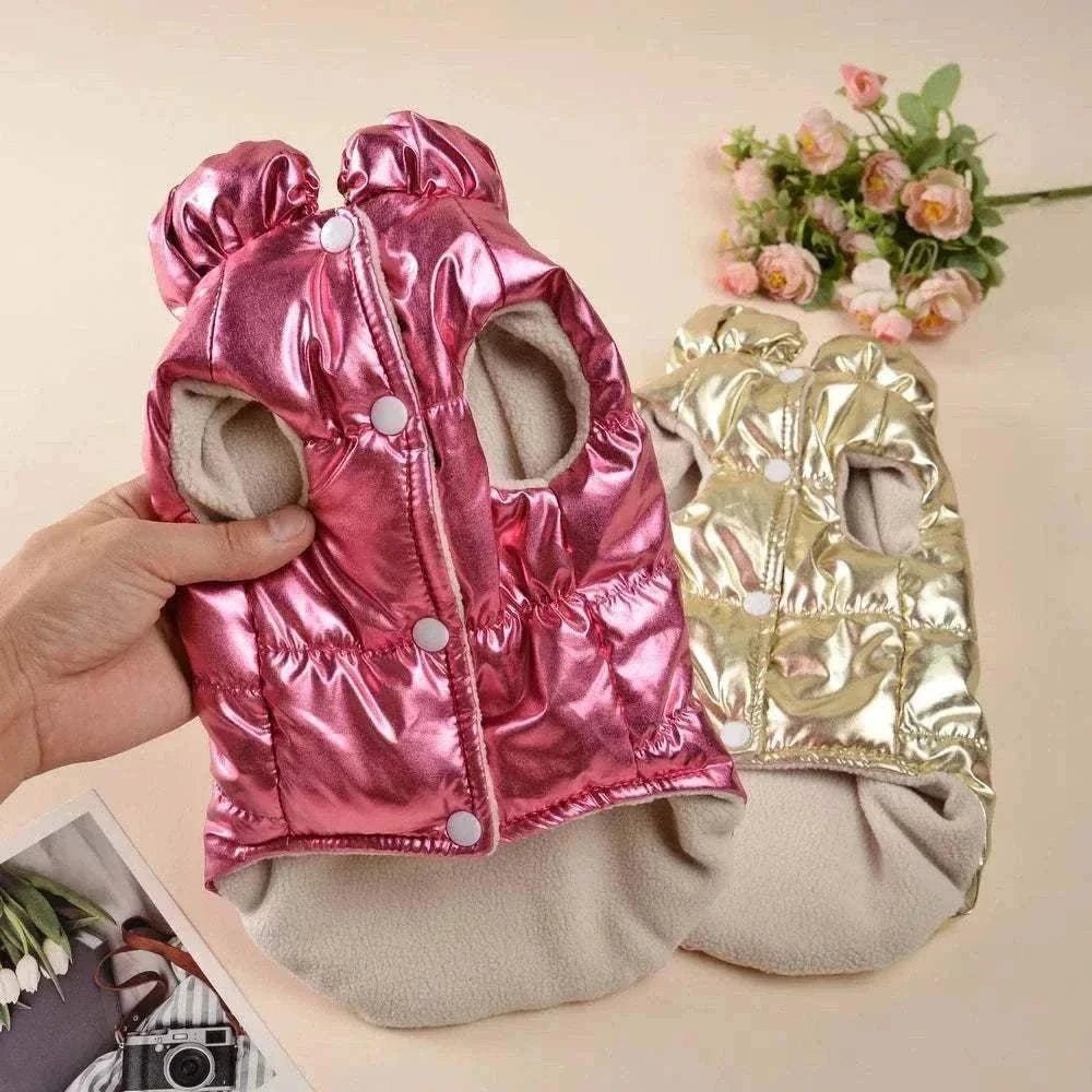 Manteau d’Hiver Imperméable pour Chien & Chat | Chaud, Coupe - Vent & Col Roulé - Entre Chat et Chien