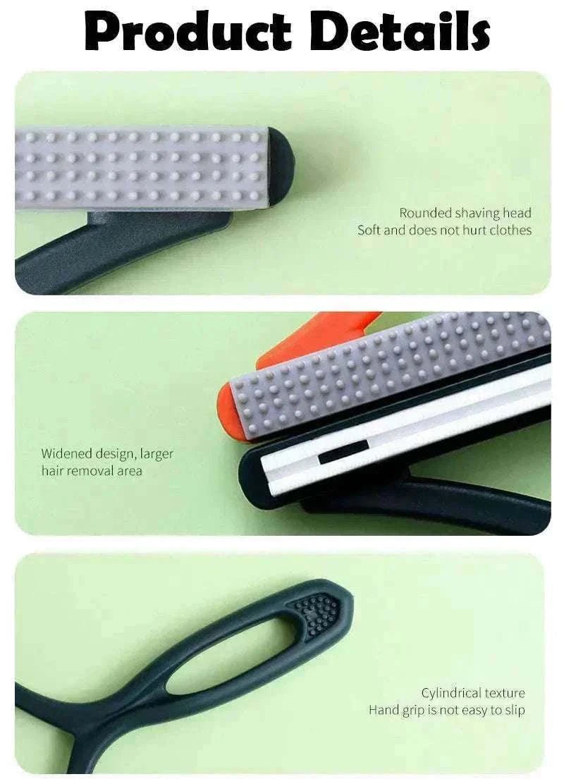 Outil 2-en-1 Double Face pour Enlever les Poils d’Animaux et Peluches