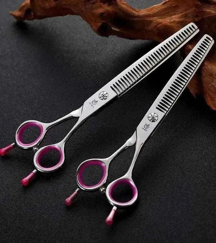 Fenice Grooming Scissors - Thinning in JP 440C Stainless Steel | Precision & Comfort