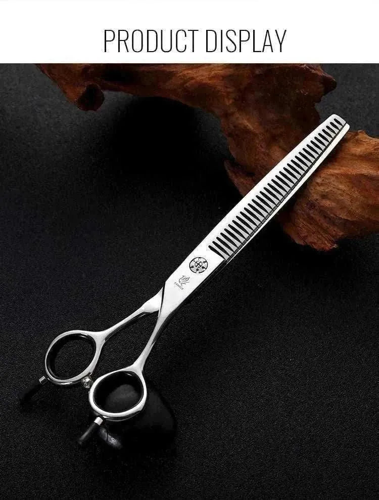 Fenice Grooming Scissors - Thinning in JP 440C Stainless Steel | Precision & Comfort