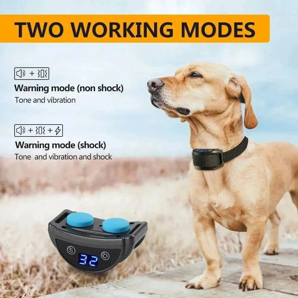 Anti-Bark Collar for Dogs | Rechargeable, Waterproof & Smart