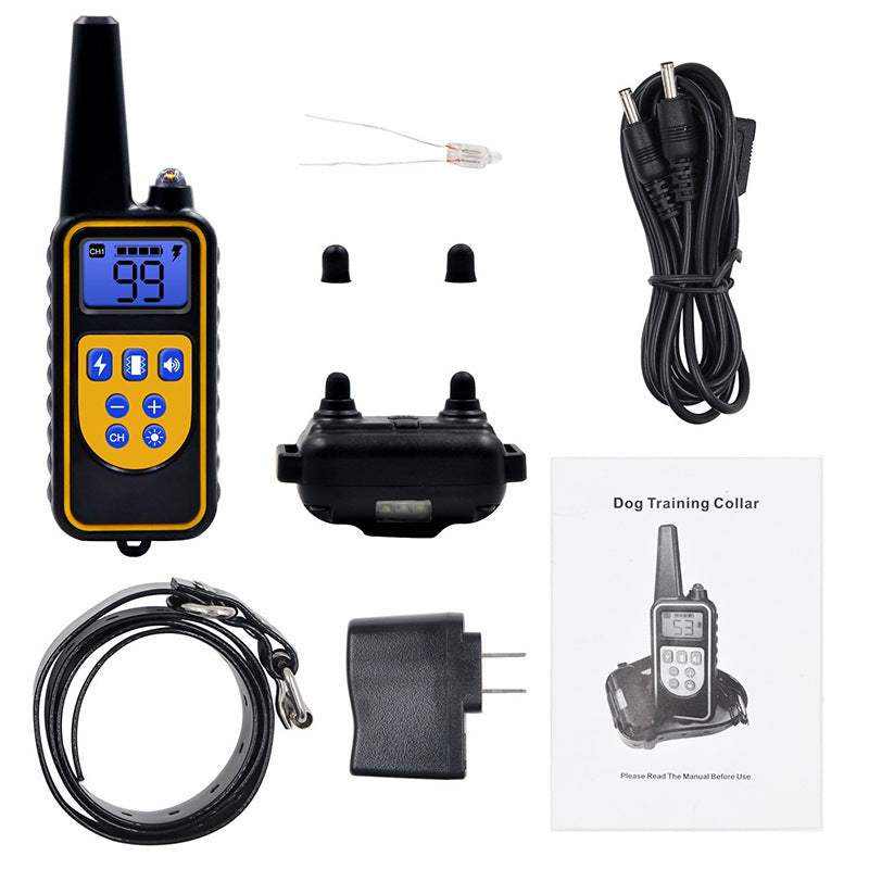 Collier de Dressage Électrique | 4 Modes de Dressage & Sécurité Optimale - Entre Chat et Chien