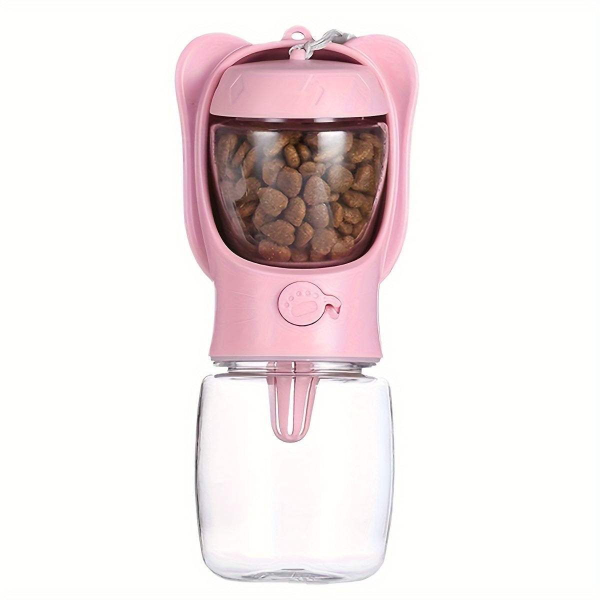 Gourde 2 en 1 pour Chiens ou Chats | Rose