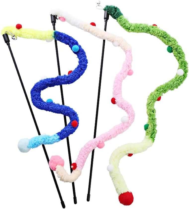 Jouets Interactifs pour Chats | Baguettes et Clochettes