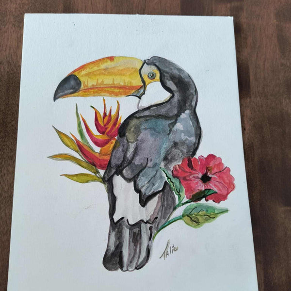 Watercolor Canvases Painted by Talie | Unique and Authentic Works