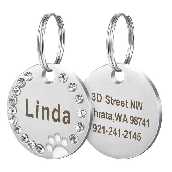 Personalized Identification Plate | Safety & Elegance for Dogs