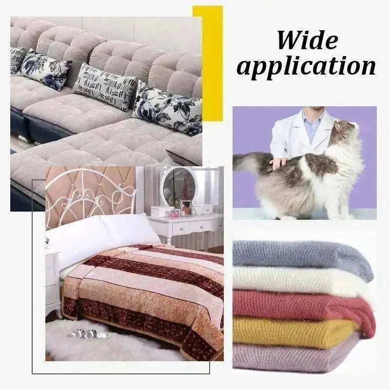 Outil 2-en-1 Double Face pour Enlever les Poils d’Animaux et Peluches