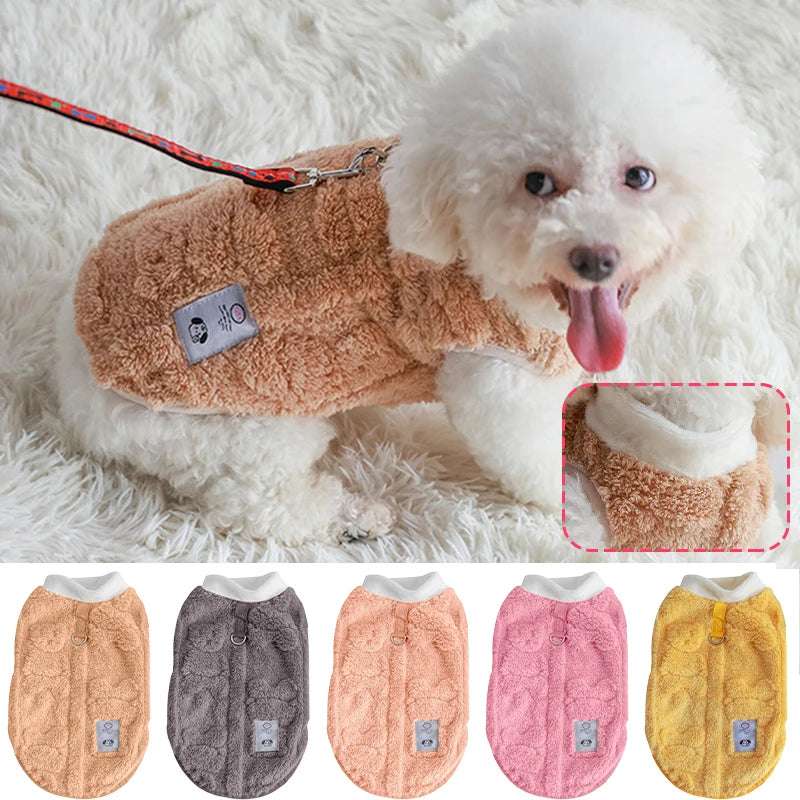 Pull d’hiver en polaire pour chien et chat | Doux, chaud & confortable - Entre Chat et Chien