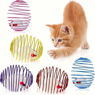 Balles de Jouet - Jouets Interactifs pour Chatons Colorés