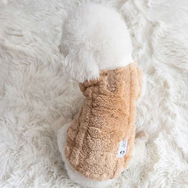 Pull d’hiver en polaire pour chien et chat | Doux, chaud & confortable - Entre Chat et Chien
