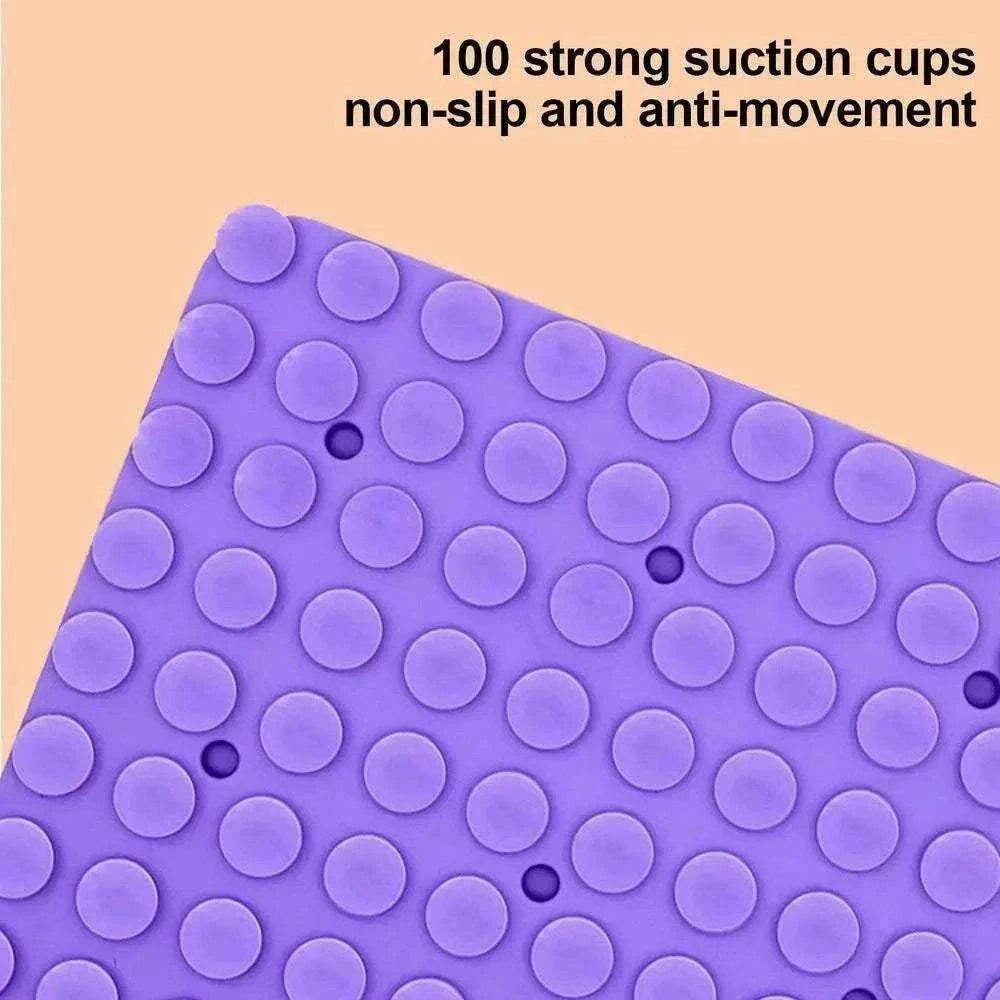 tapis de fouille et léchage en silicone alimentaire pour chiens et chats avec ventouses antidérapantes
