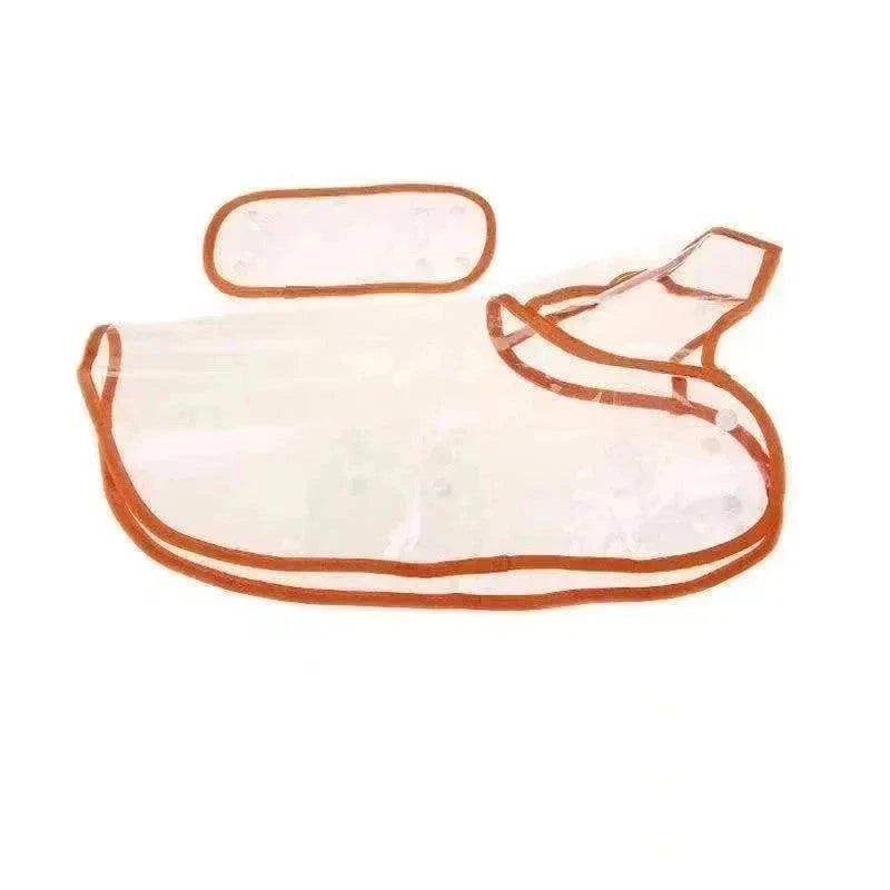 Imperméable Transparent à Capuche pour Petit Chien | Poncho PVC Souple, Léger & 100 % Imperméable - Entre Chat et Chien