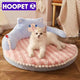 Coussin de repos HOOPET pour chats et petits chiens | Confort durable - Entre Chat et Chien