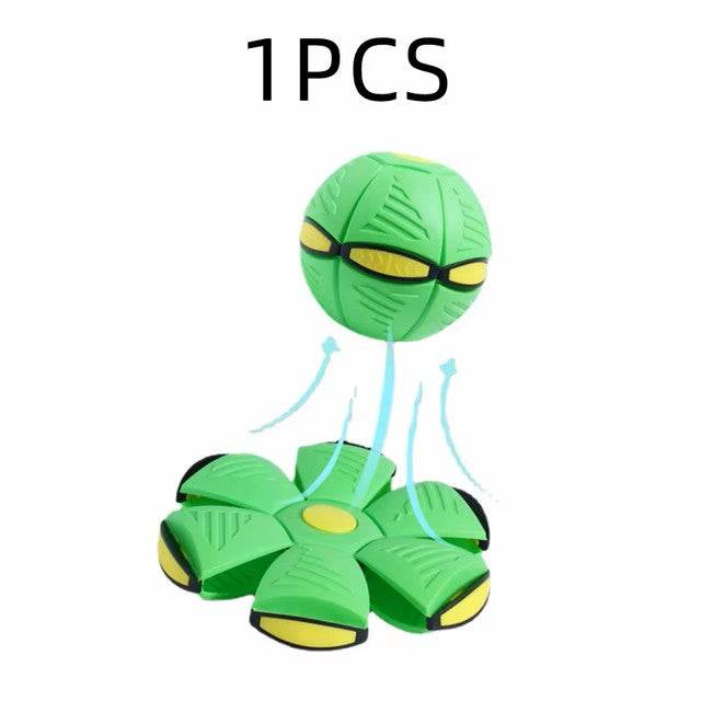 Phlat ball Transformable Chiens - Jouet Extérieur Entraînement
