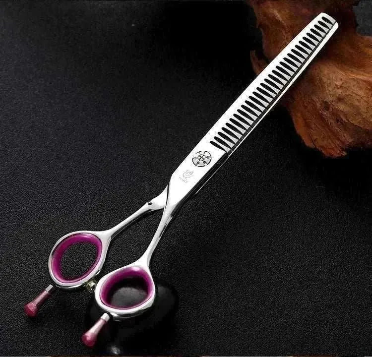 Fenice Grooming Scissors - Thinning in JP 440C Stainless Steel | Precision & Comfort